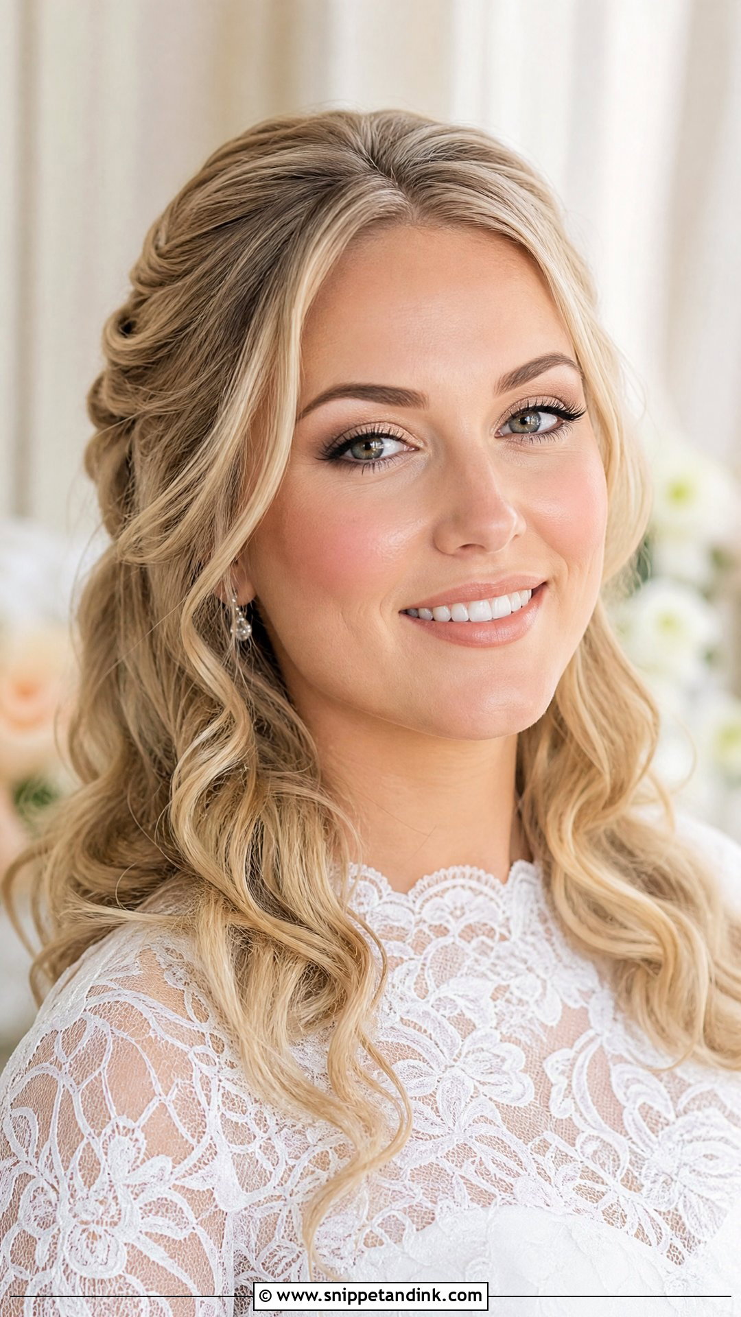 Neutral Wedding Makeup With Champagne Eyeshadow - Snippet and Ink - 25 Neutral Wedding Makeup Ideas