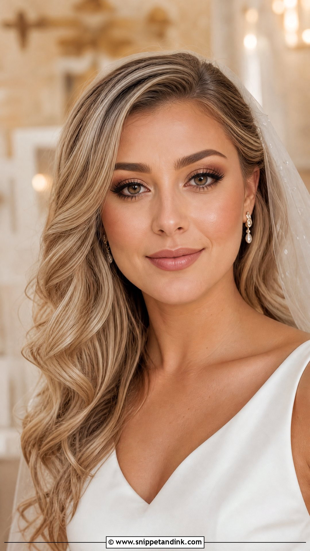 Neutral Wedding Makeup With Latte Tones - Snippet and Ink - 25 Neutral Wedding Makeup Ideas