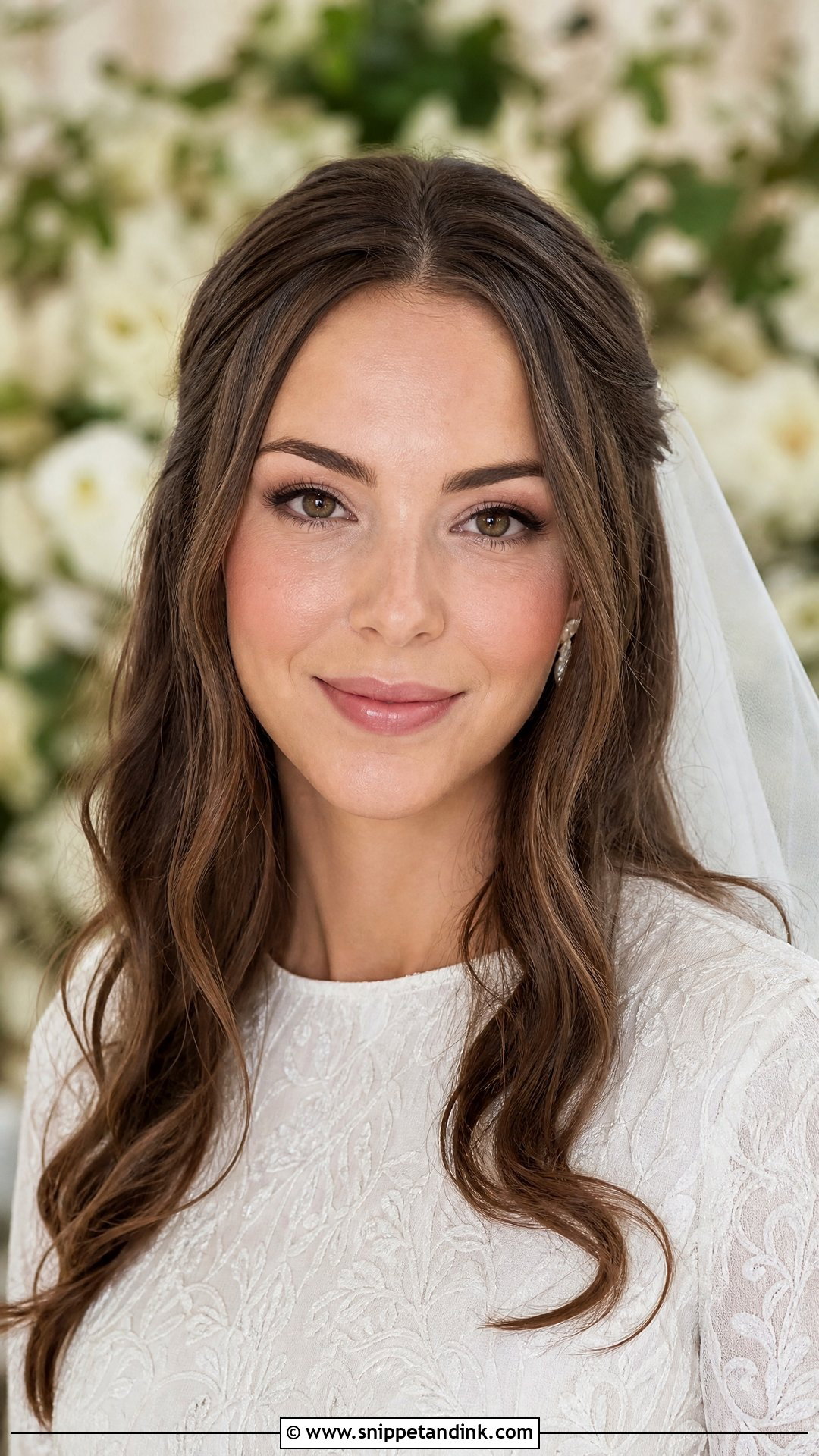 Neutral Wedding Makeup With Natural Lashes - Snippet and Ink - 25 Neutral Wedding Makeup Ideas
