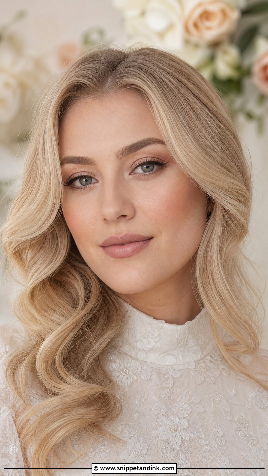 Neutral Wedding Makeup With Soft Glam Eyes - Snippet and Ink - 25 Neutral Wedding Makeup Ideas