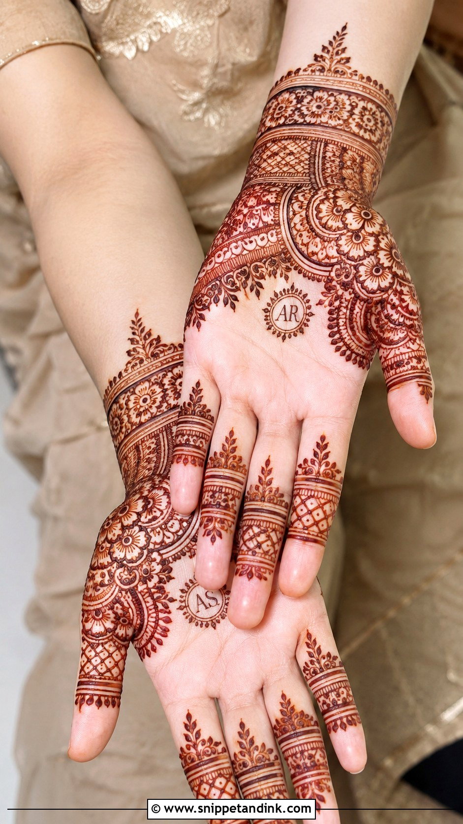 New Front Hand Mehndi Design - Snippet and Ink - 35 Trendy Front Hand Mehndi Designs