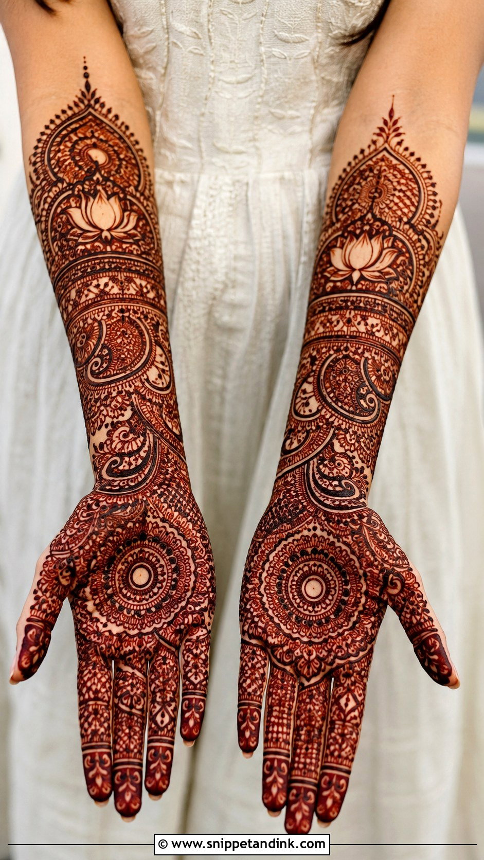 New Full Hand Mehndi Design - Snippet and Ink - 35 New Mehndi Designs
