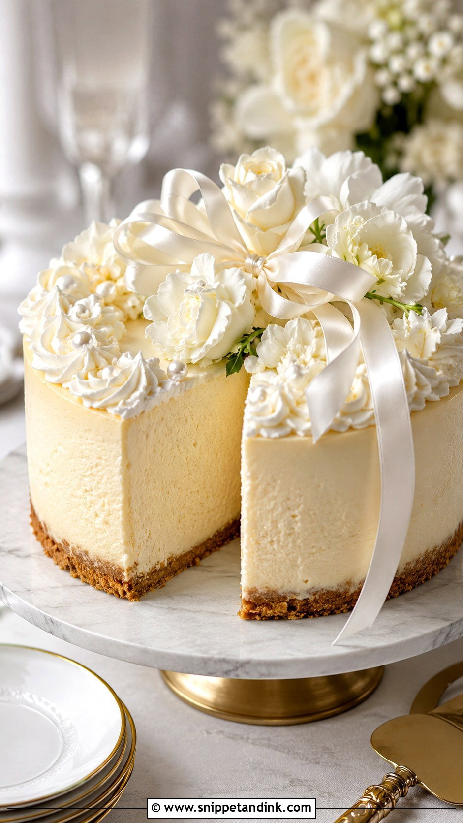 New York Cheesecake Wedding Cake - Snippet and Ink - 20 Cheesecake Wedding Cake Ideas