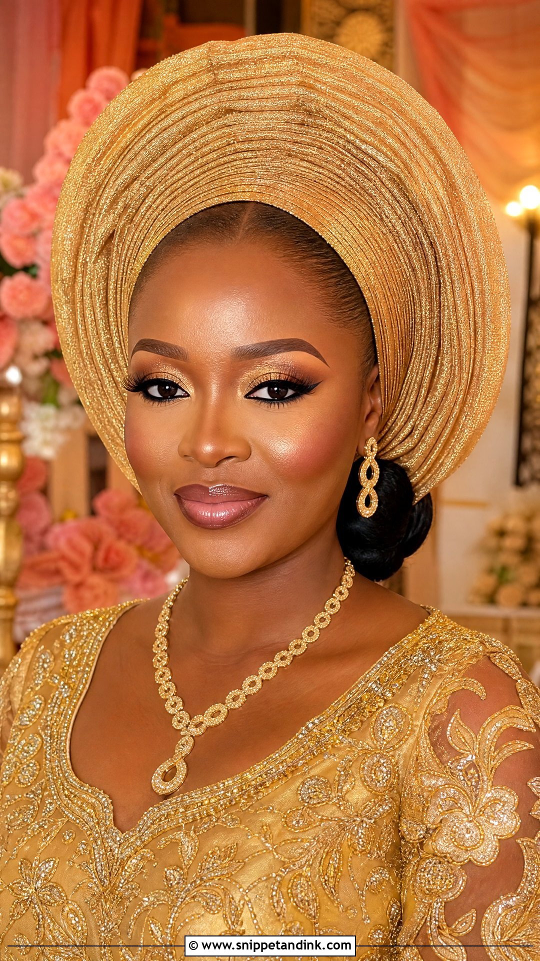 Nigerian Traditional Bridal Makeup - Snippet and Ink - 20 Nigerian Wedding Makeup Ideas