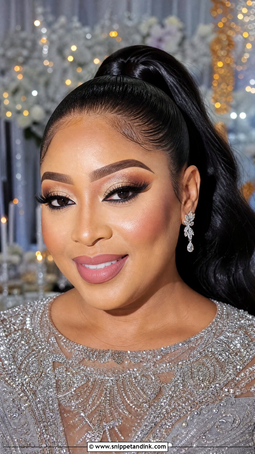 Nigerian Wedding Cut Crease Makeup - Snippet and Ink - 20 Nigerian Wedding Makeup Ideas