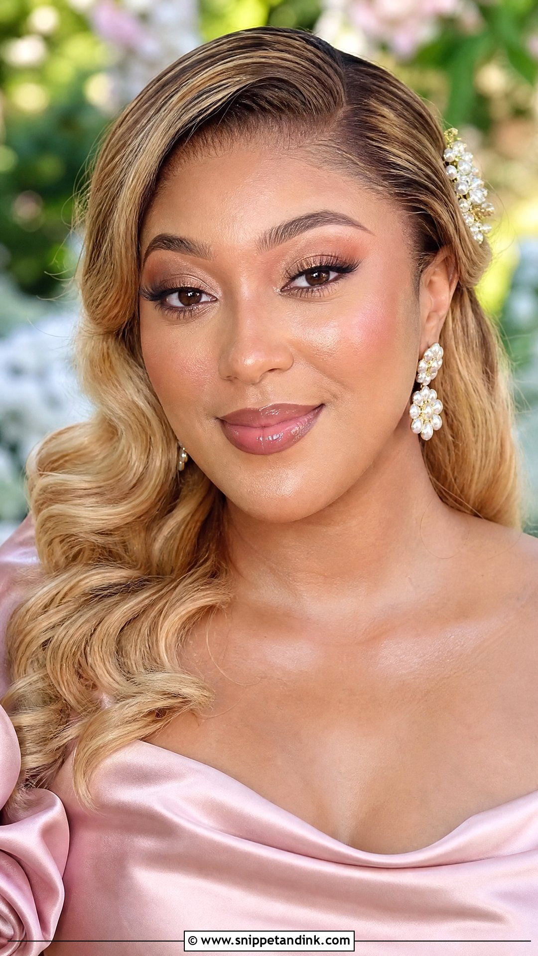 Nigerian Wedding Dewy Makeup - Snippet and Ink - 20 Nigerian Wedding Makeup Ideas