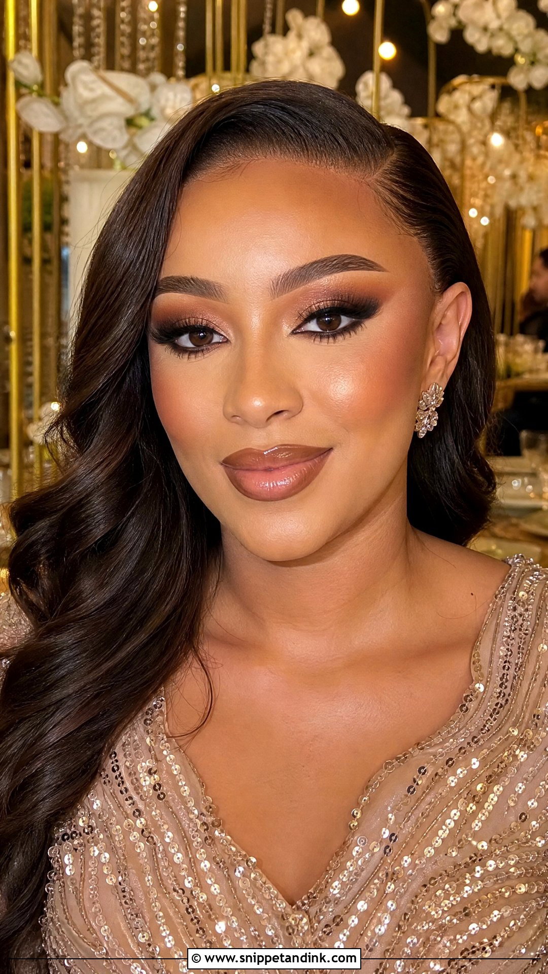 Nigerian Wedding Full Glam Makeup - Snippet and Ink - 20 Nigerian Wedding Makeup Ideas