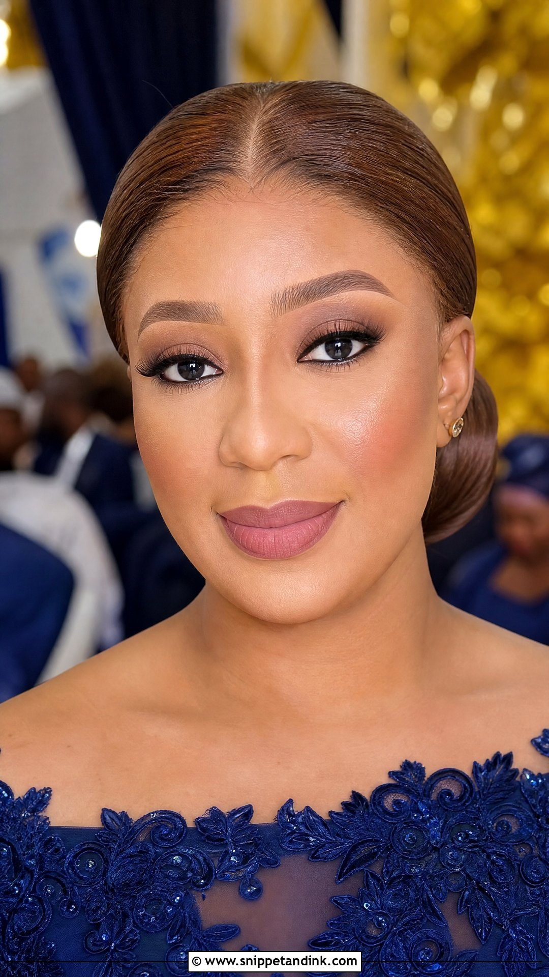 Nigerian Wedding Matte Makeup - Snippet and Ink - 20 Nigerian Wedding Makeup Ideas