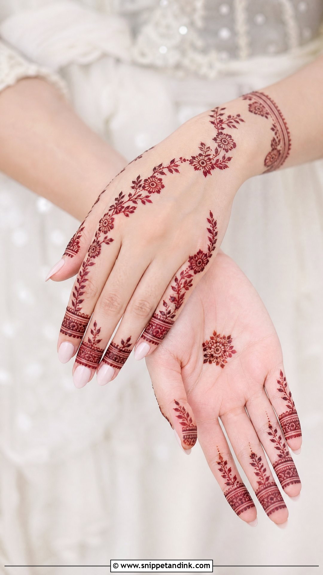 Nikah Muslim Bridal Mehndi Design - Snippet and Ink - 20 Muslim Bridal Mehndi Designs