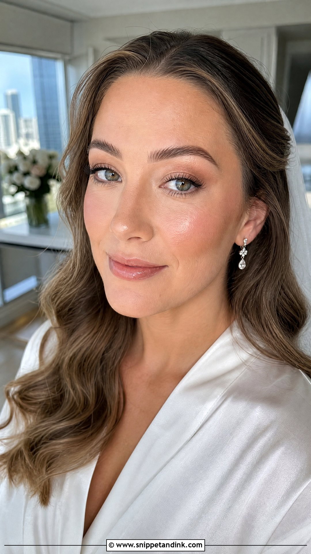 No Eyeliner Bridal Makeup For Hooded Eyes - Snippet and Ink - 25 Bridal Makeup for Hooded Eyes