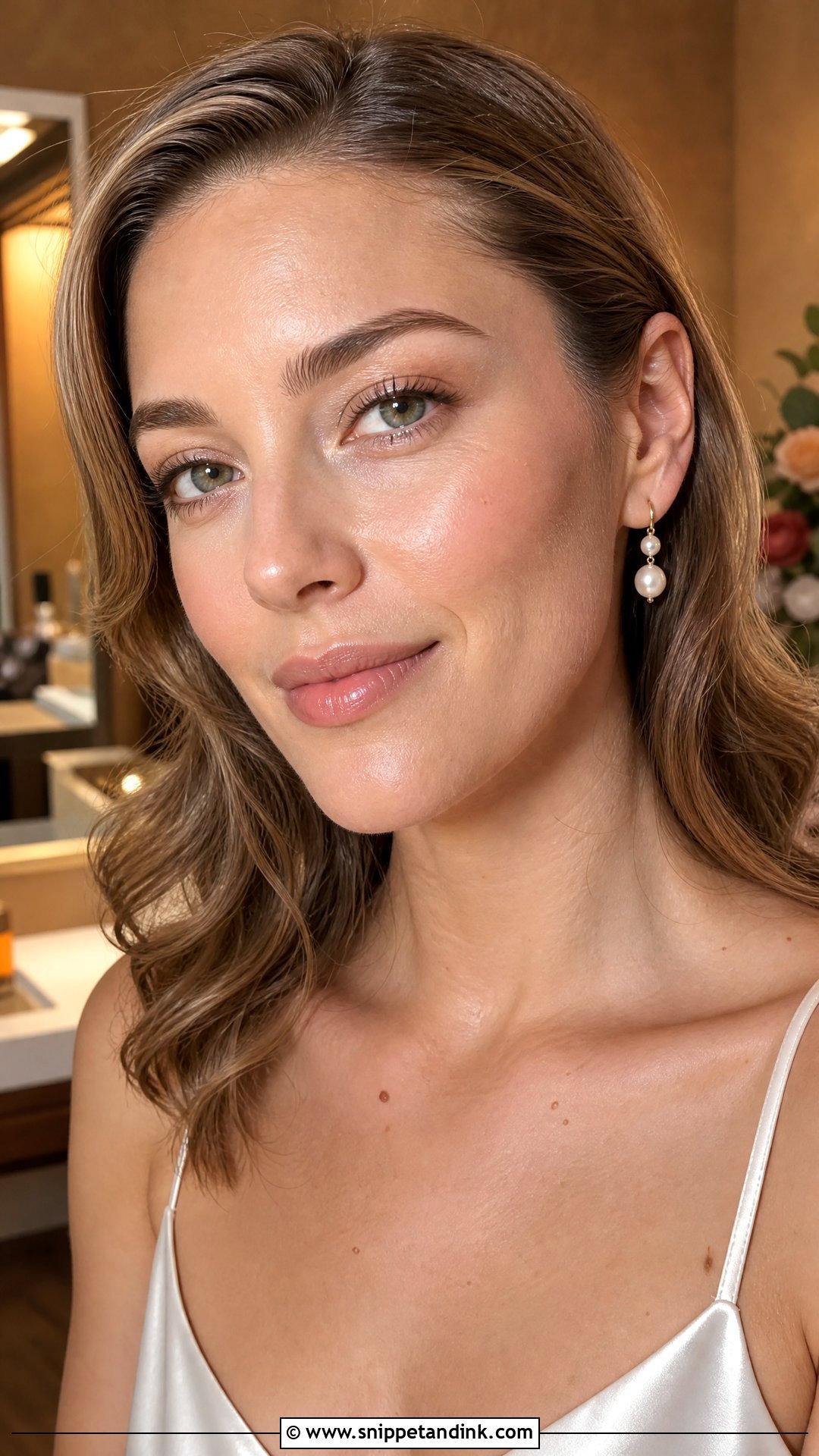 No Makeup Bridal Makeup - Snippet and Ink - 20 Simple Makeup for Bride Ideas
