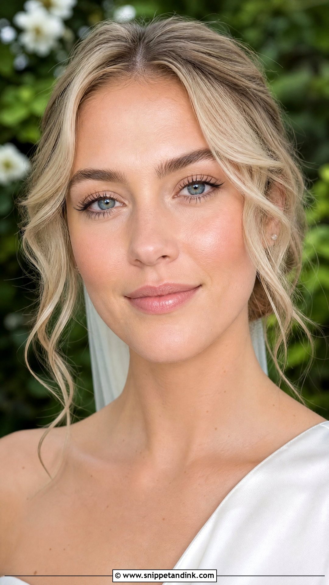 No Makeup Bridal Makeup For Blue Eyes - Snippet and Ink - 20 Soft Bridal Makeup for Blue Eyes