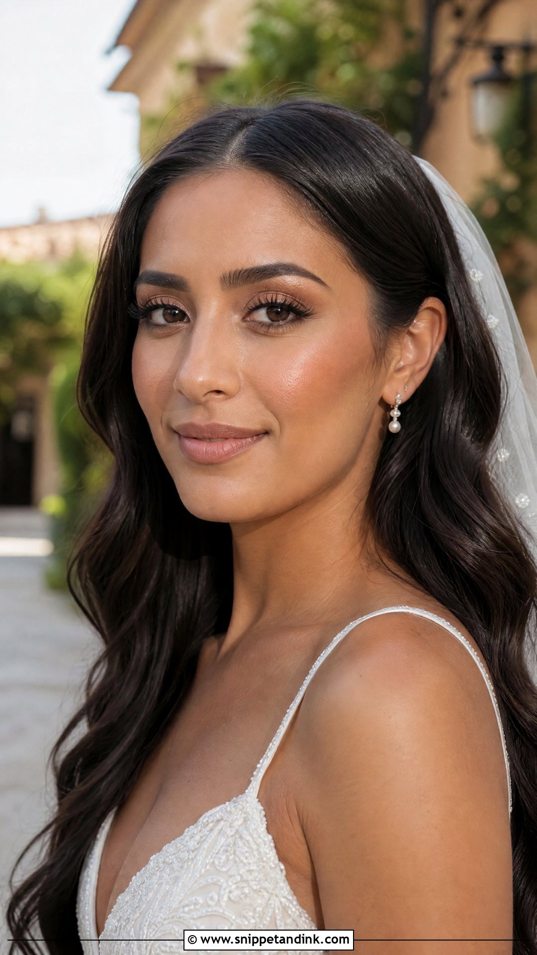 No Makeup Wedding Makeup With Individual Lashes - Snippet and Ink - 20 No Makeup Makeup Wedding Ideas