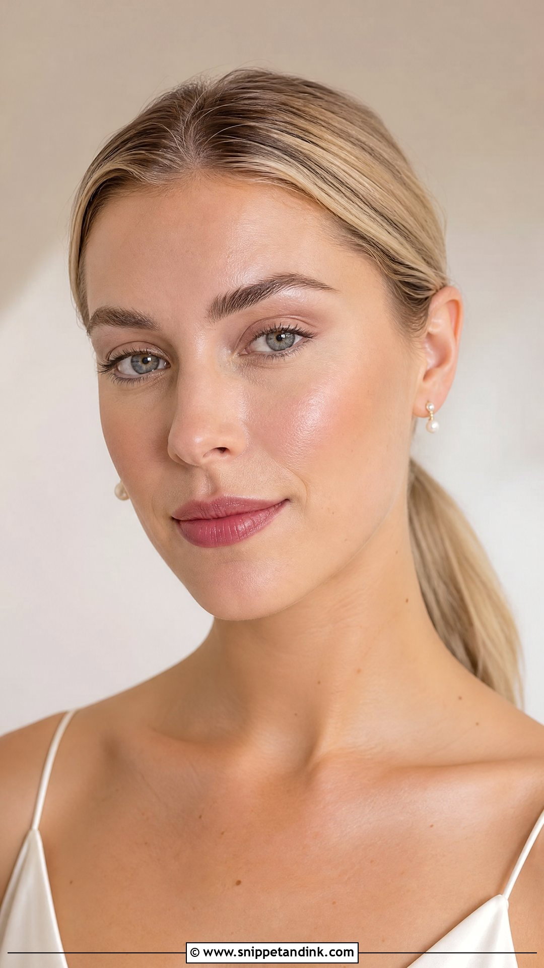 No Mascara Editorial Wedding Makeup - Snippet and Ink - 20 Editorial Wedding Makeup Ideas