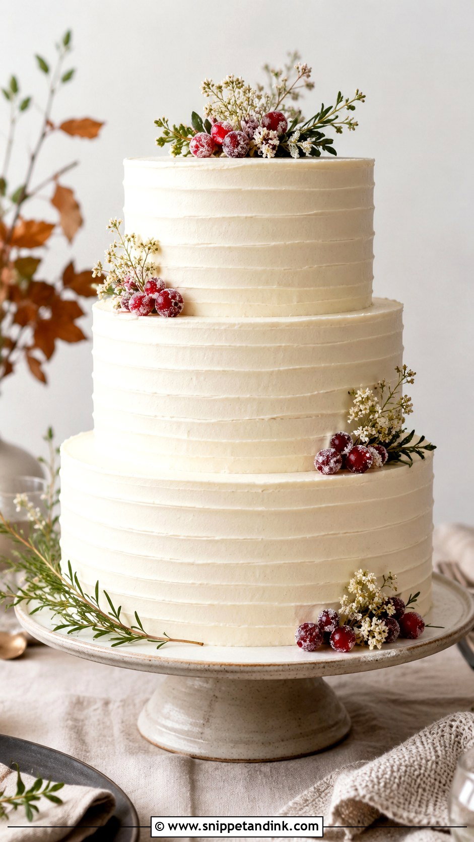 Nordic Cardamom Wedding Cake - Snippet and Ink - 20 Nordic Wedding Cake Ideas