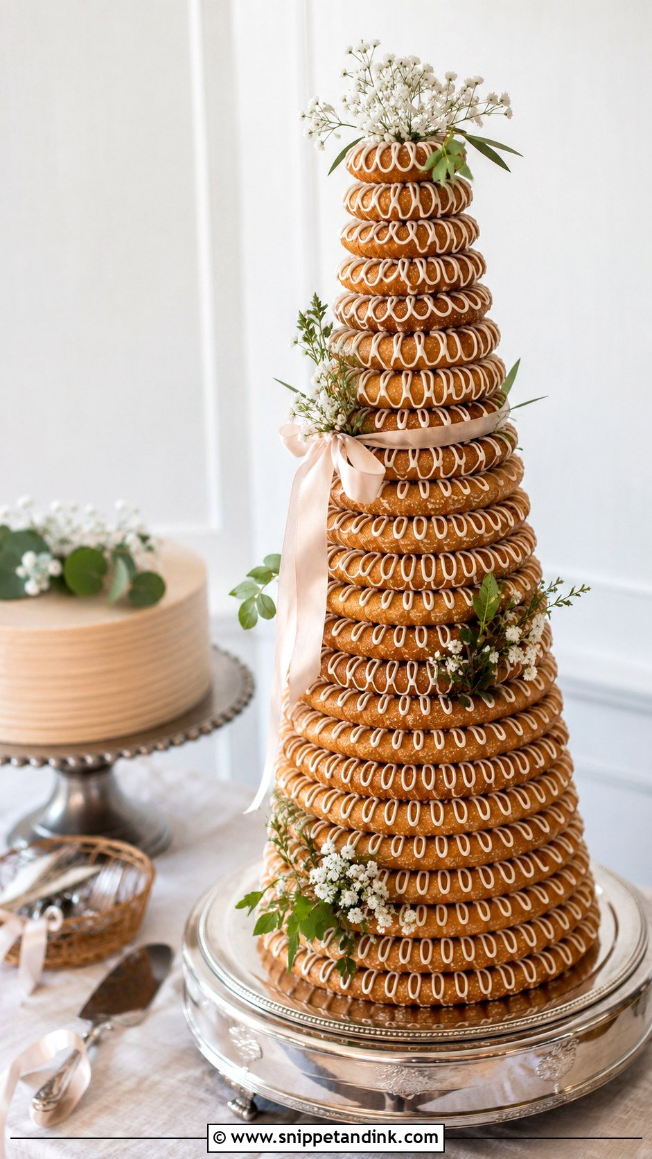 Nordic Kransekake Wedding Cake - Snippet and Ink - 20 Nordic Wedding Cake Ideas