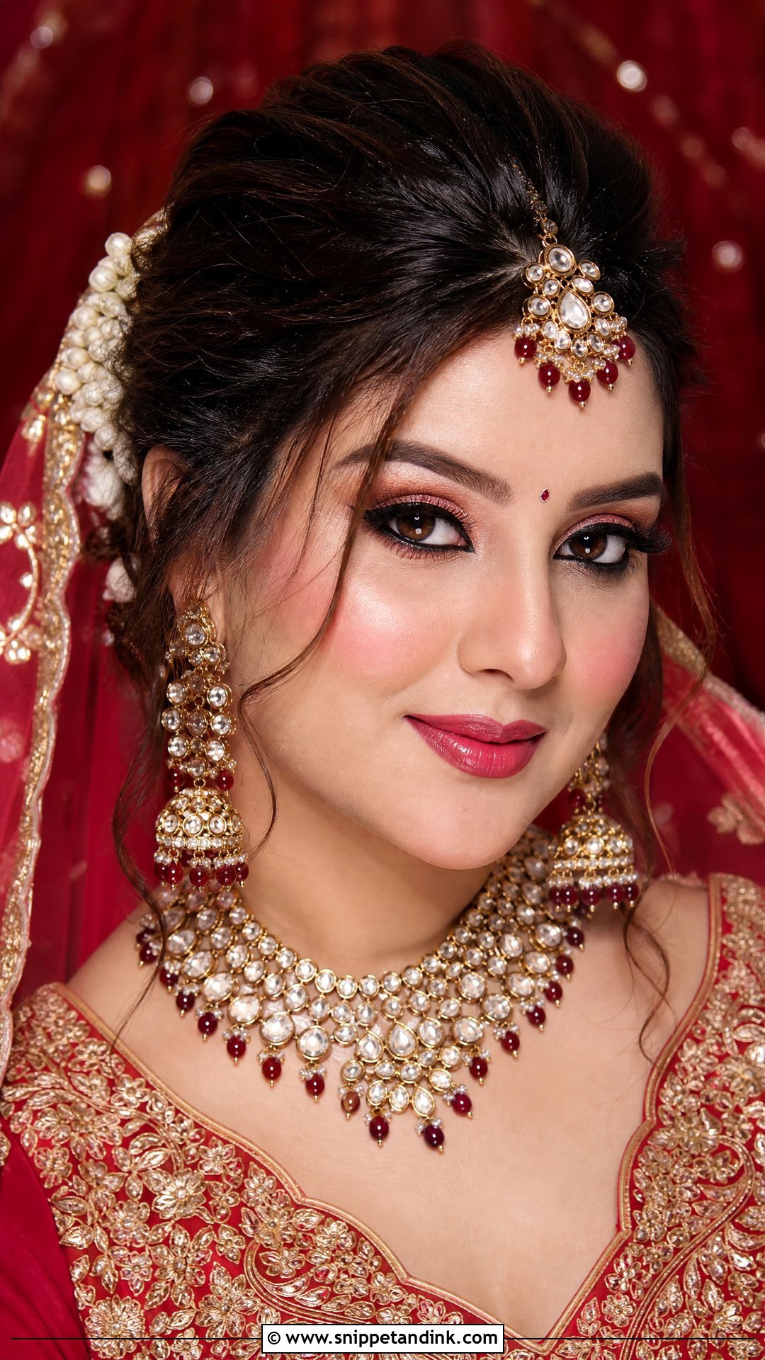 North Indian Bridal HD Makeup - Snippet and Ink - 25 Indian Bridal HD Makeup Looks