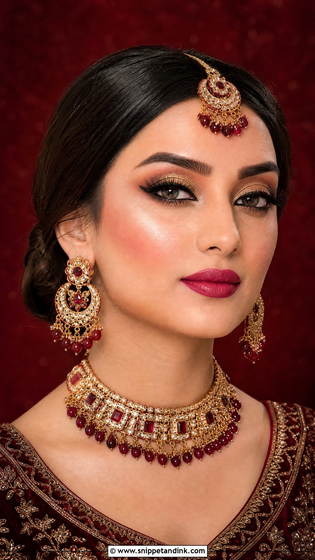 North Indian Bridal Makeup - Snippet and Ink - 20 Indian Wedding Makeup Looks