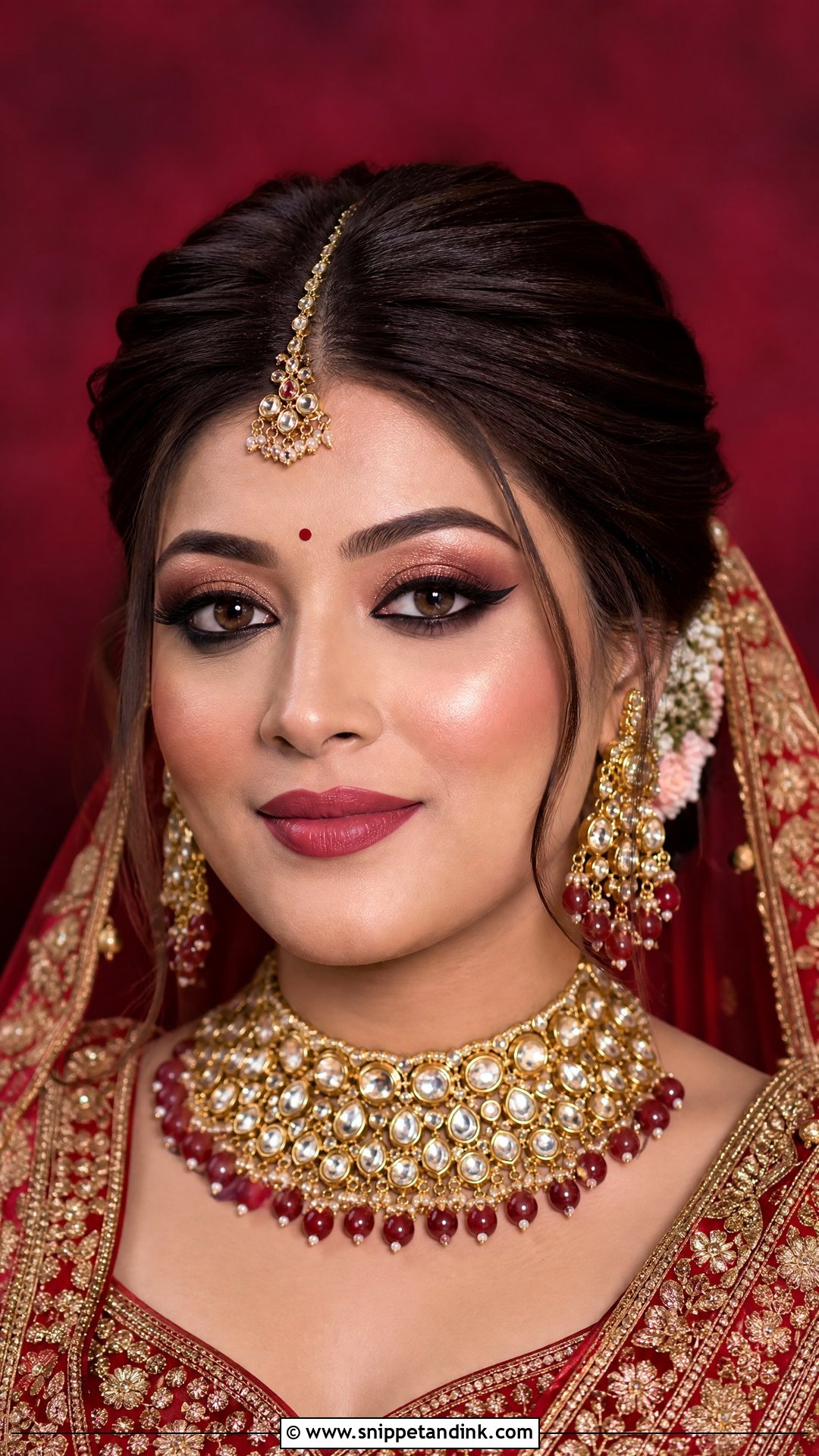 North Indian Bridal Makeup - Snippet and Ink - 25 Latest Indian Bridal Makeup Ideas
