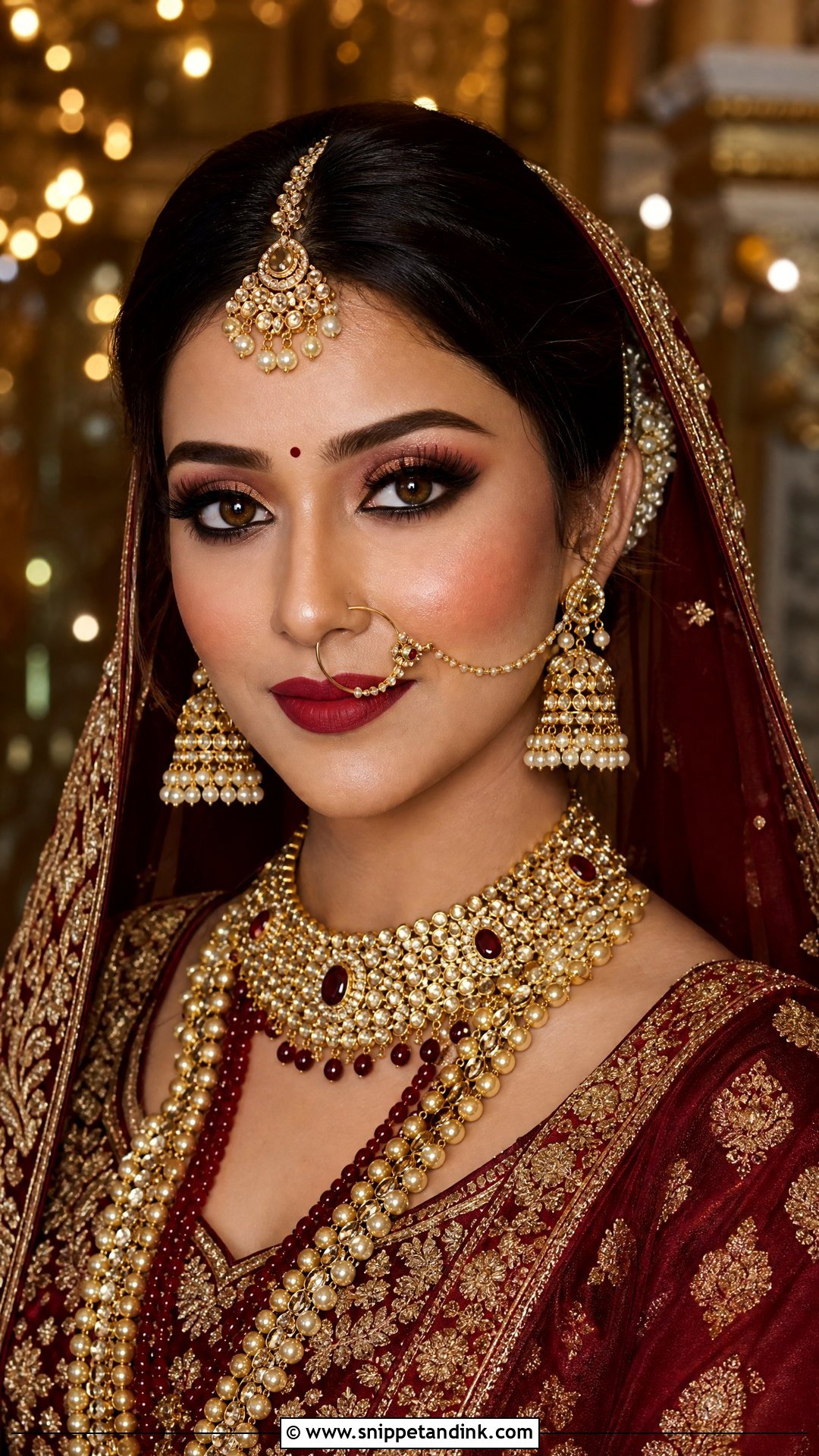 North Indian Bridal Makeup - Snippet and Ink - 30 Indian Bridal Makeup Ideas