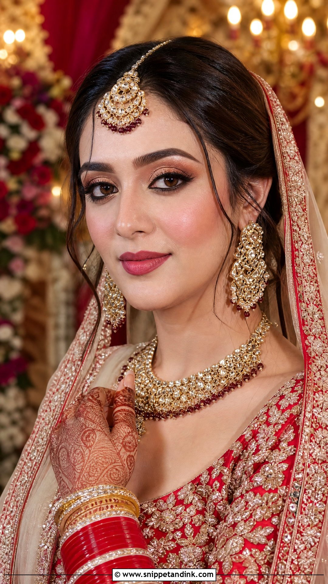 North Indian Hindu Wedding Makeup - Snippet and Ink - 20 Hindu Wedding Makeup Ideas