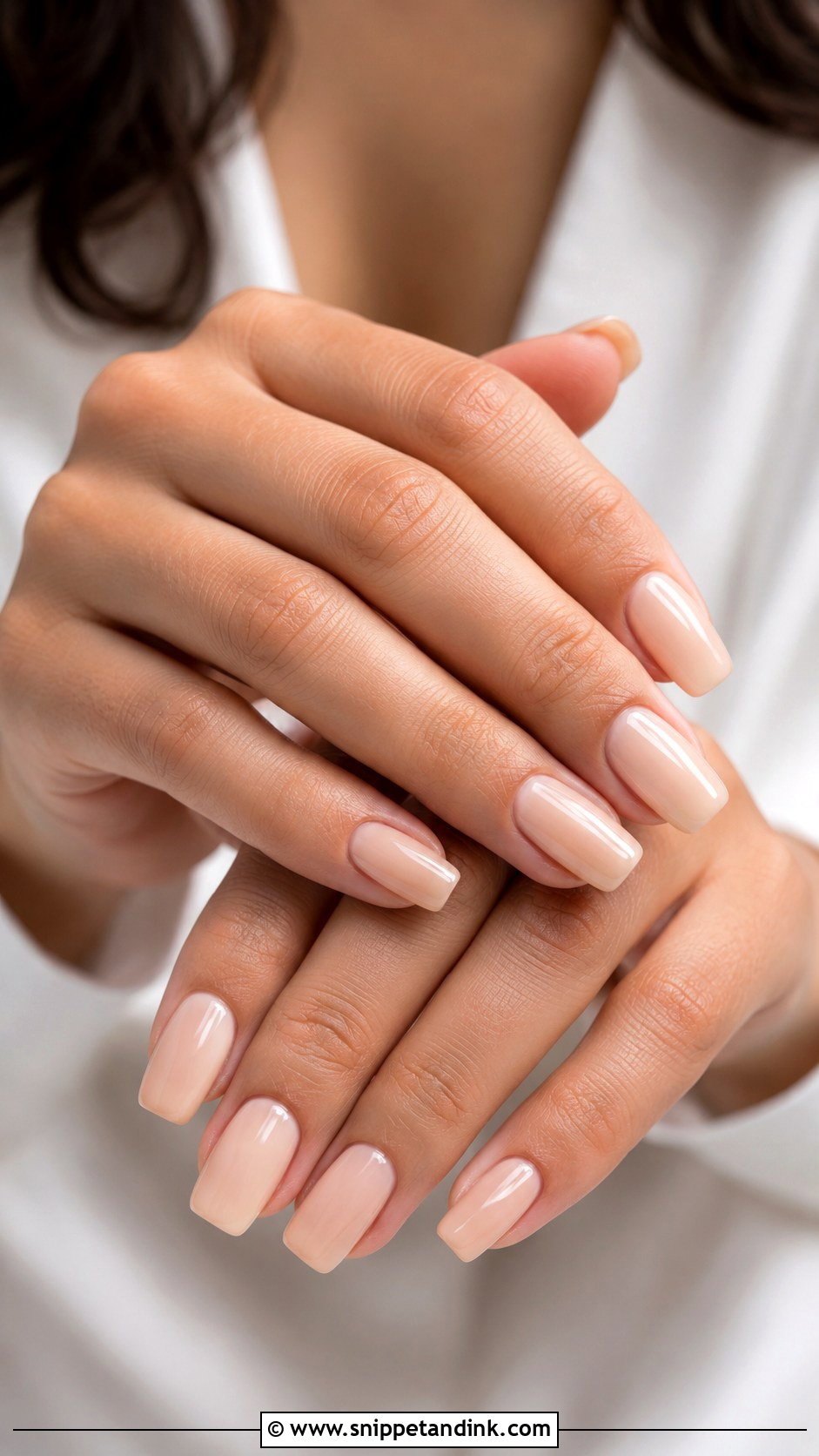 Nude Acrylic Wedding Nails - Snippet and Ink - 20 Acrylic Wedding Day Nails for Bride