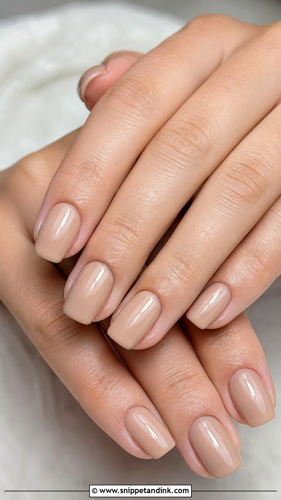 Nude Acrylic Wedding Nails - Snippet and Ink - 20 Acrylic Nails for Wedding