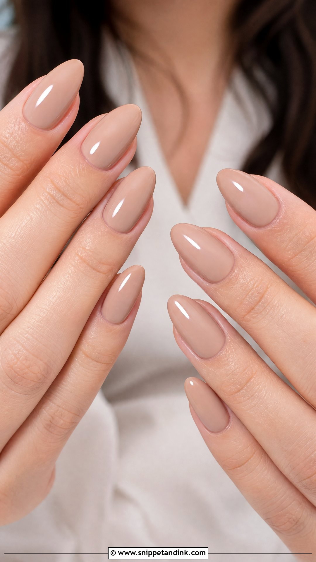 Nude Almond Nails - Snippet and Ink - 30 Nails for Wedding Guest