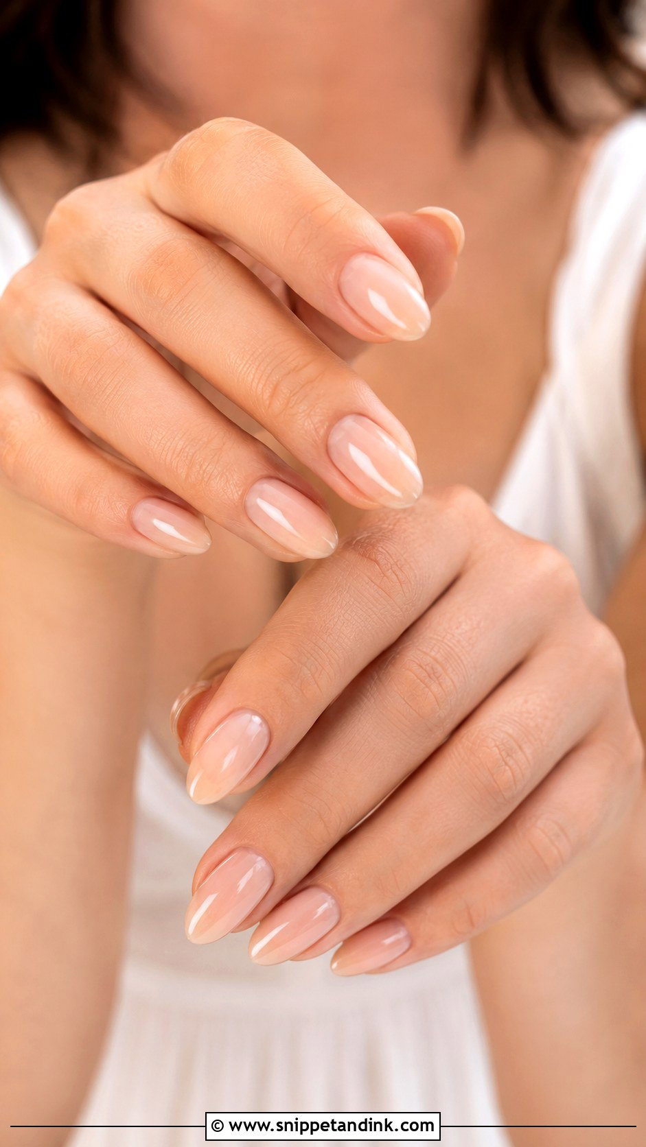 Nude Almond Wedding Nails - Snippet and Ink - 20 Nude Nails for Wedding