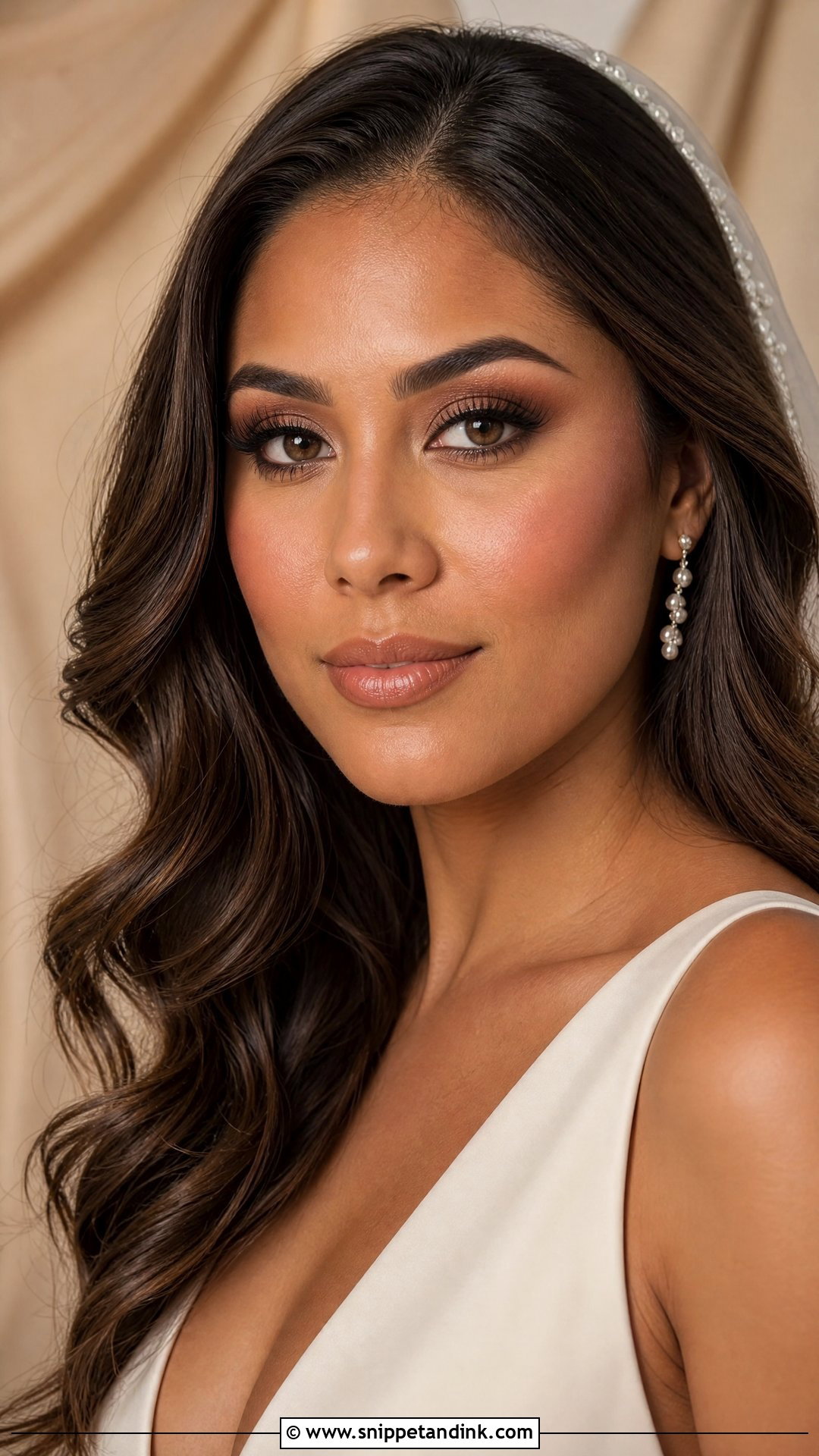 Nude Bridal Makeup - Snippet and Ink - 30 Simple Bridal Makeup Ideas