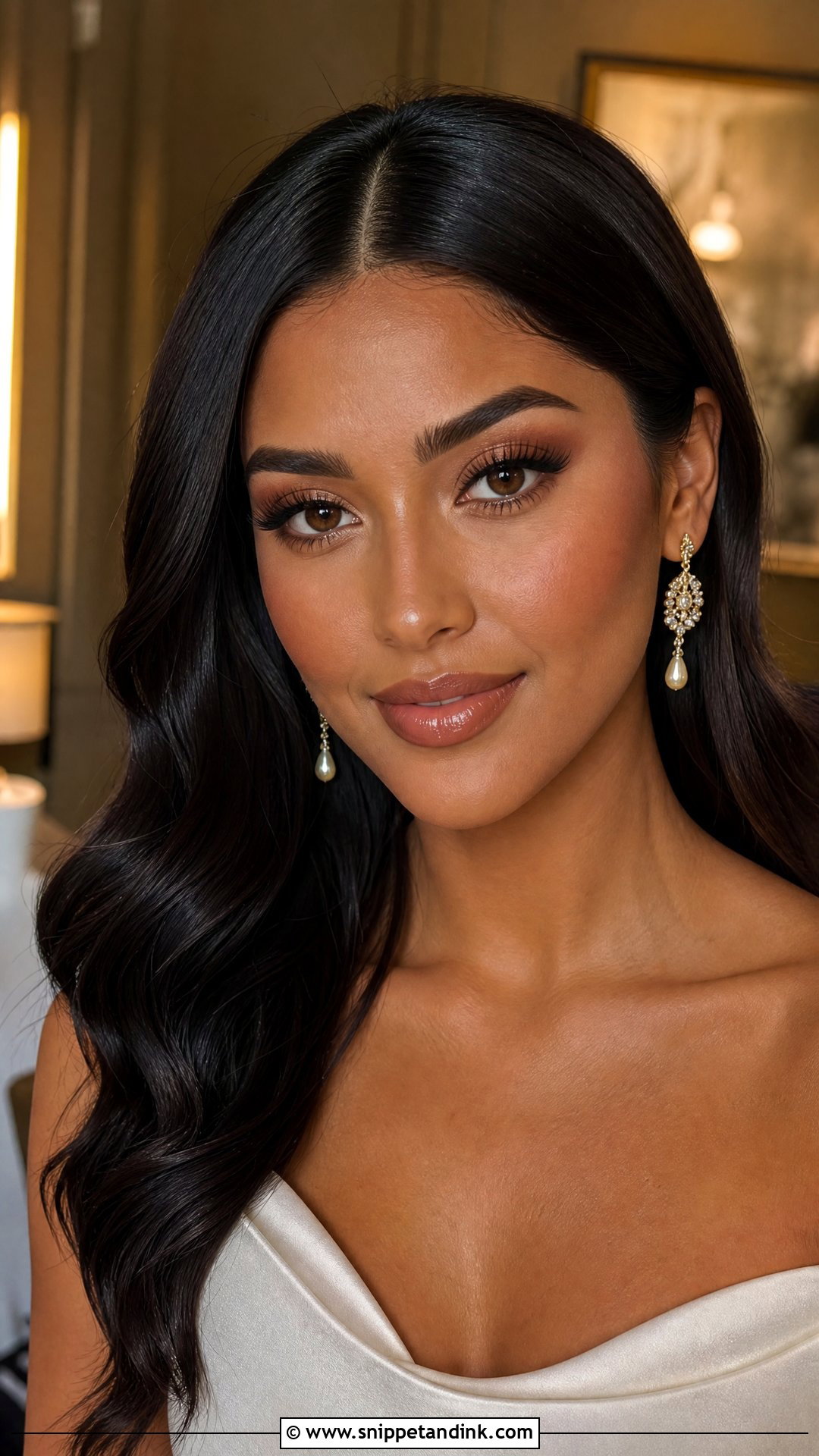Nude Bridal Makeup - Snippet and Ink - 35 Bride Makeup Ideas