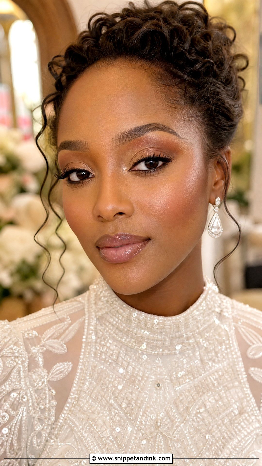 Nude Bridal Makeup For Brown Eyes - Snippet and Ink - 20 Natural Glam Bridal Makeup for Brown Eyes