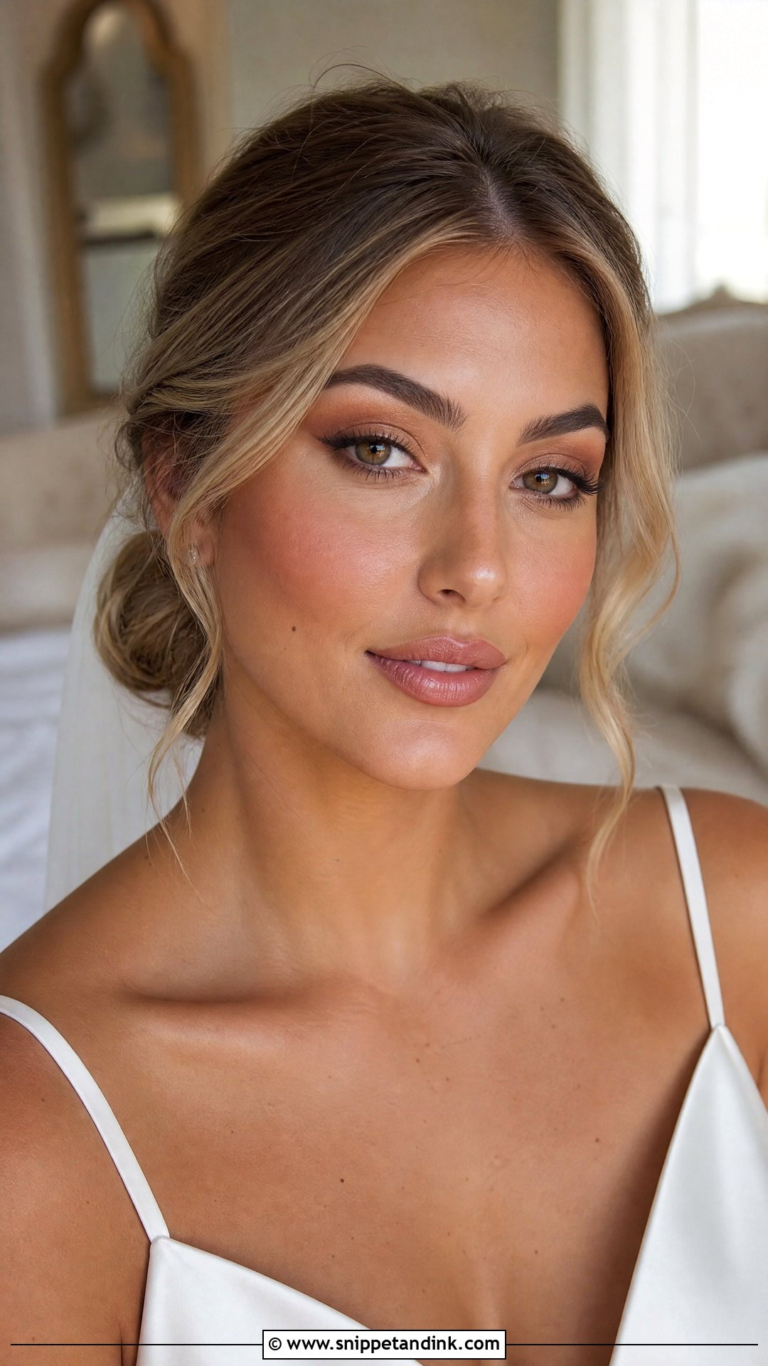 Nude Bridal Makeup For Olive Skin - Snippet and Ink - 20 Bridal Makeup Olive Skin Ideas