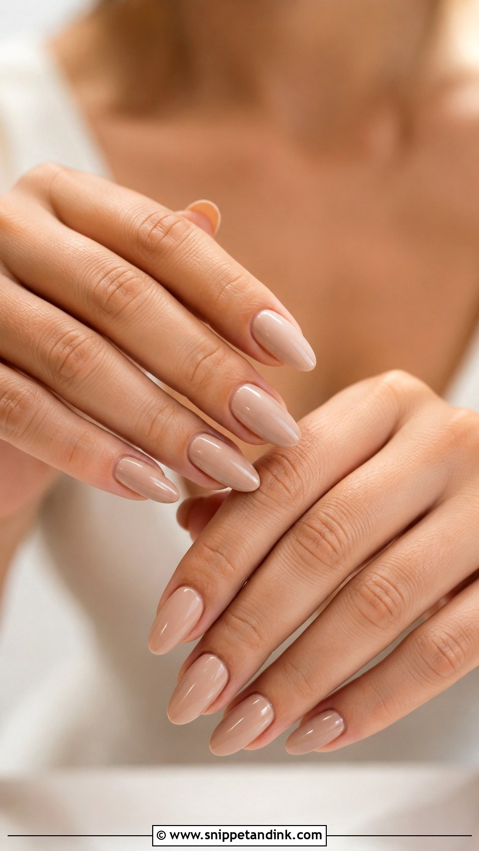Nude Bridal Nail Polish - Snippet and Ink - 20 Bridal Nail Polish Ideas