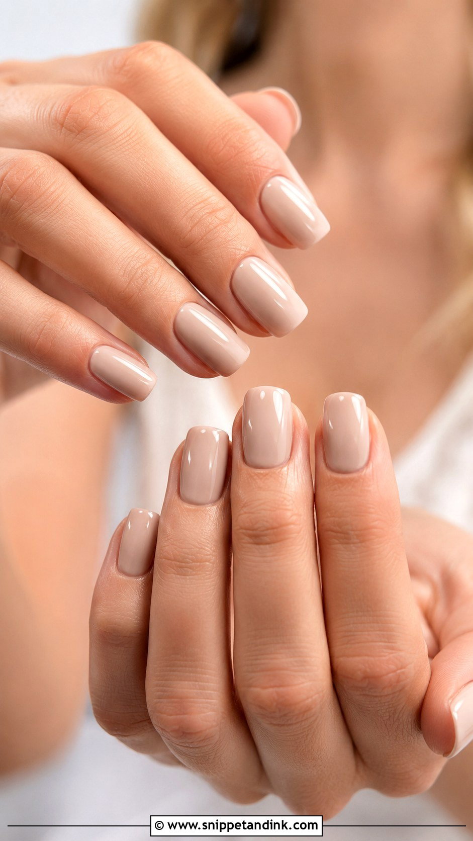 Nude Bridal Nails - Snippet and Ink - 30 Simple Bridal Nails