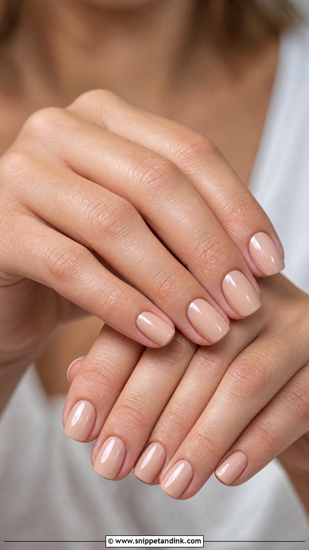 Nude Bridesmaid Nails - Snippet and Ink - 35 Bridesmaid Nails