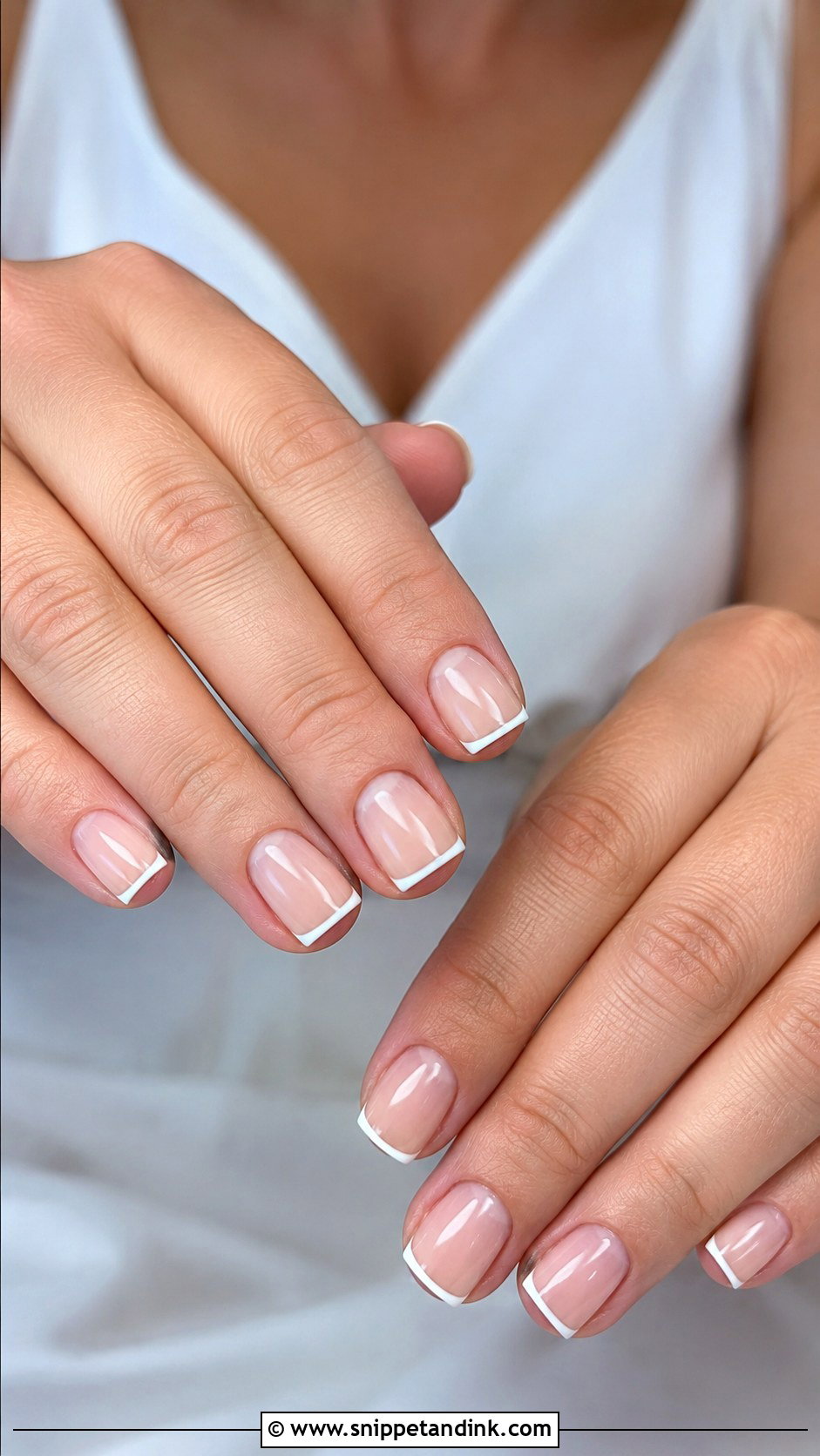 Nude Floral Square Wedding Nails - Snippet and Ink - 30 Wedding Nails Square