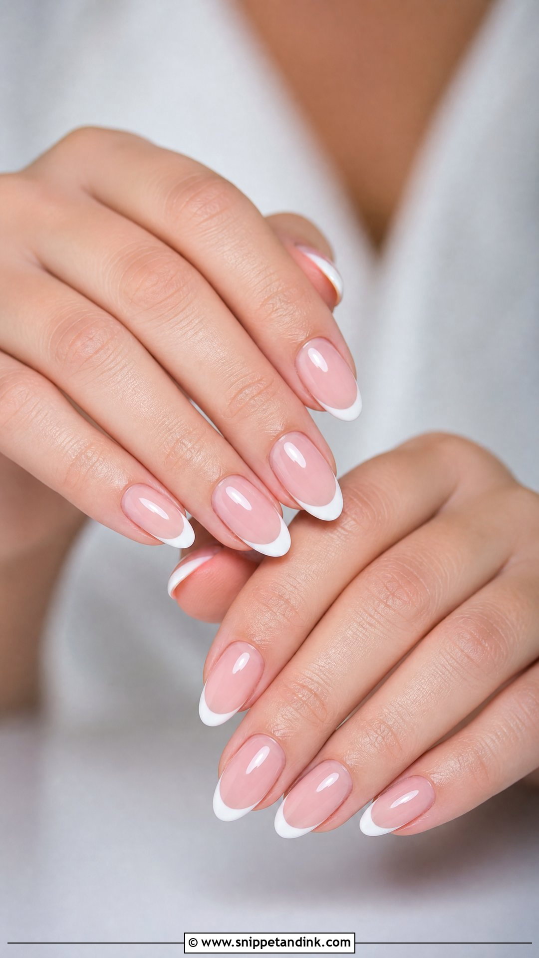Nude French Nails For Sister Wedding - Snippet and Ink - 20 Nails for Sisters Wedding