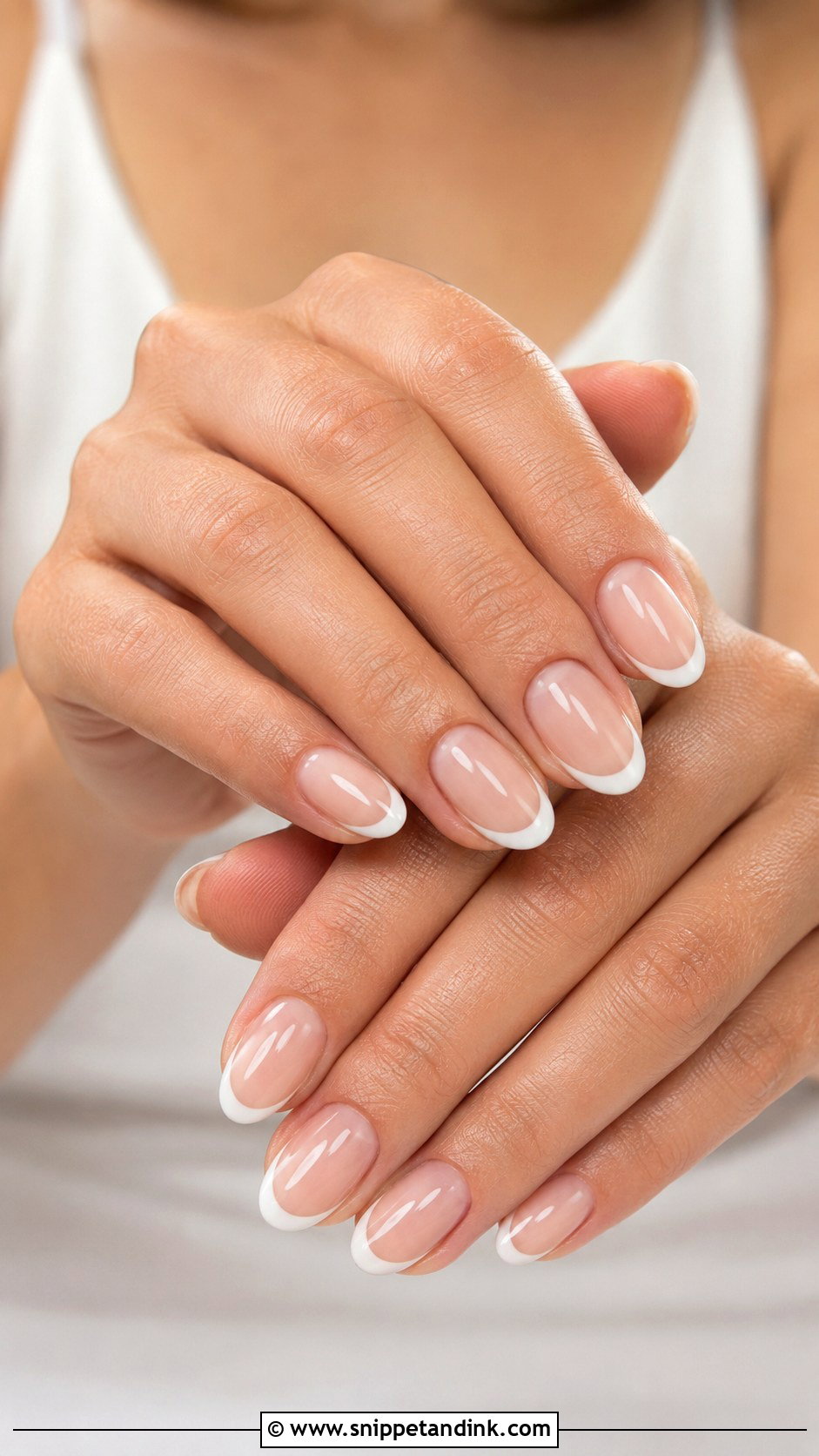Nude French Wedding Nails - Snippet and Ink - 20 French Wedding Nails for Bride