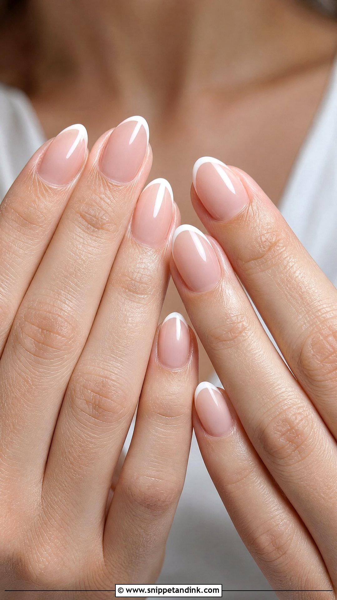 Nude French Wedding Nails - Snippet and Ink - 20 Nude Wedding Nails for Bride