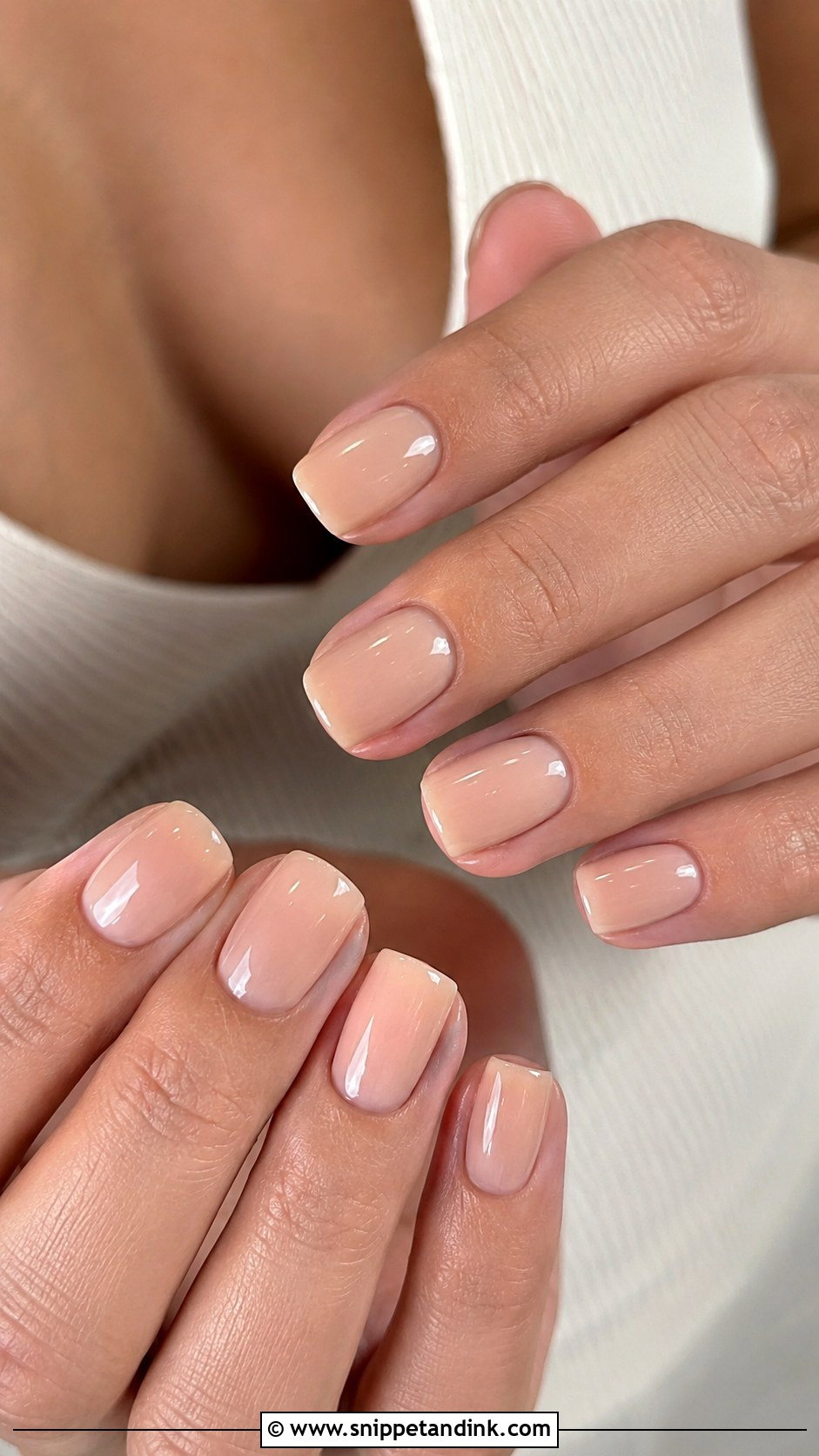 Nude Gel Wedding Nails - Snippet and Ink - 20 Gel Wedding Nails for Bride