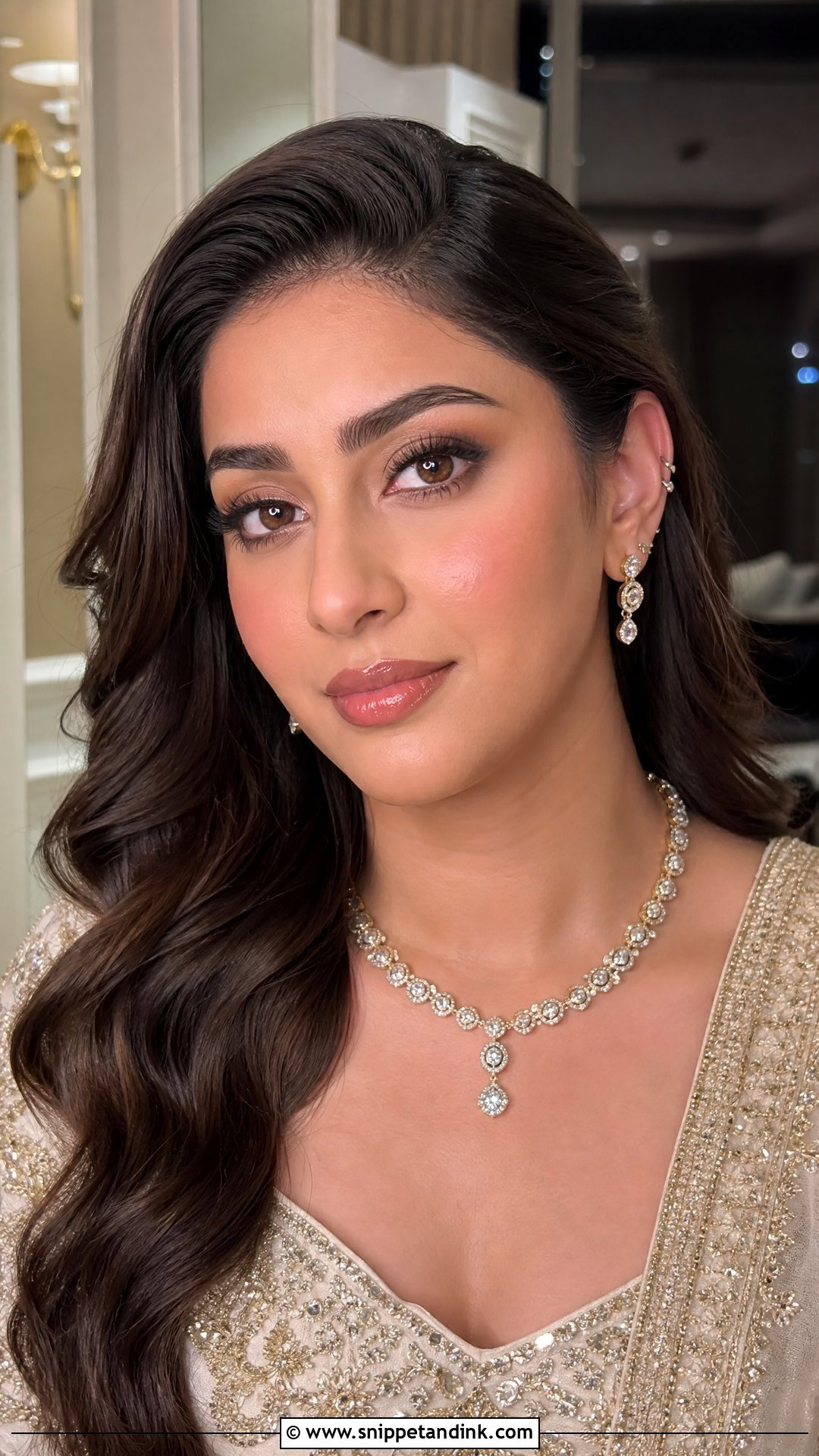 Nude Indian Bridal Makeup - Snippet and Ink - 30 Indian Bridal Makeup Ideas