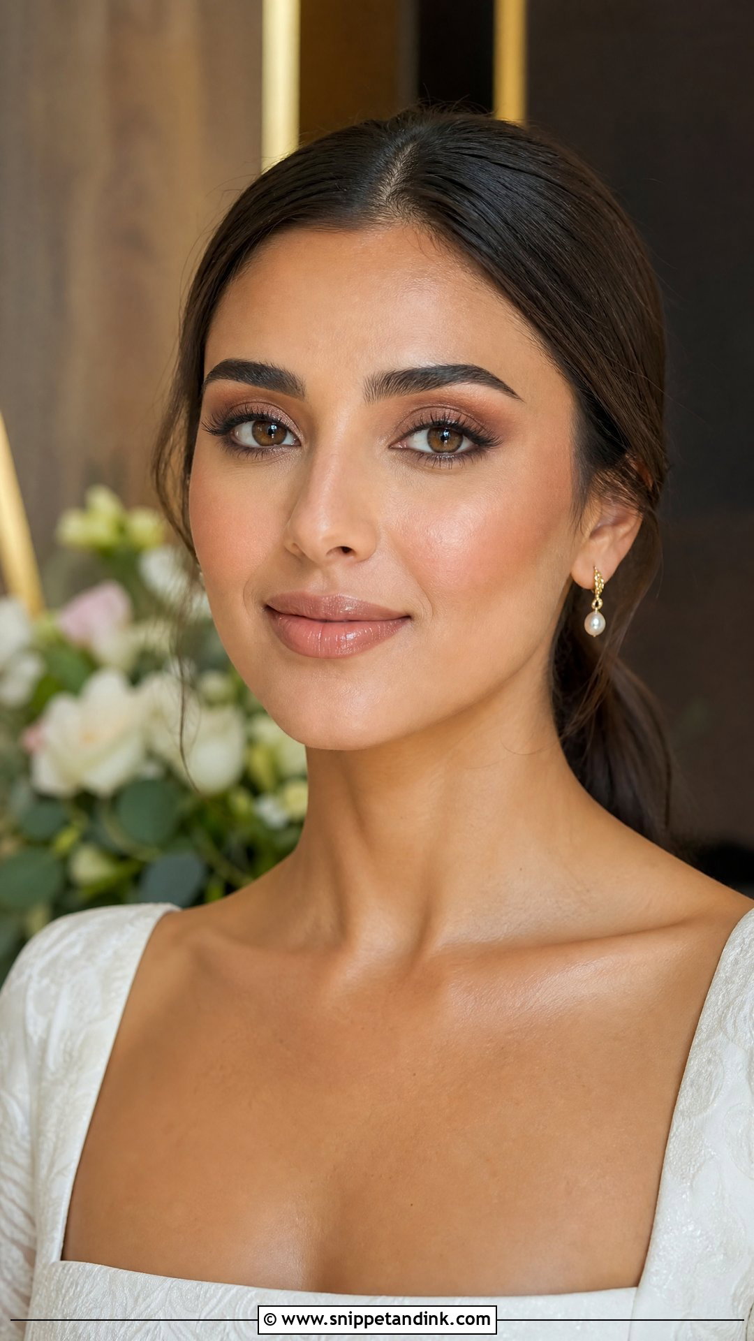 Nude Light Bridal Makeup - Snippet and Ink - 25 Light Bridal Makeup Ideas