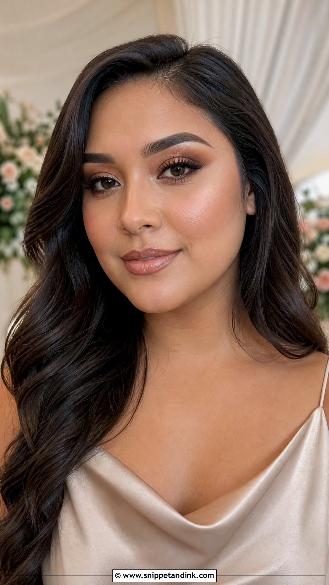 Nude Lip Bridesmaid Makeup - Snippet and Ink - 20 Makeup Ideas for Wedding Bridesmaid