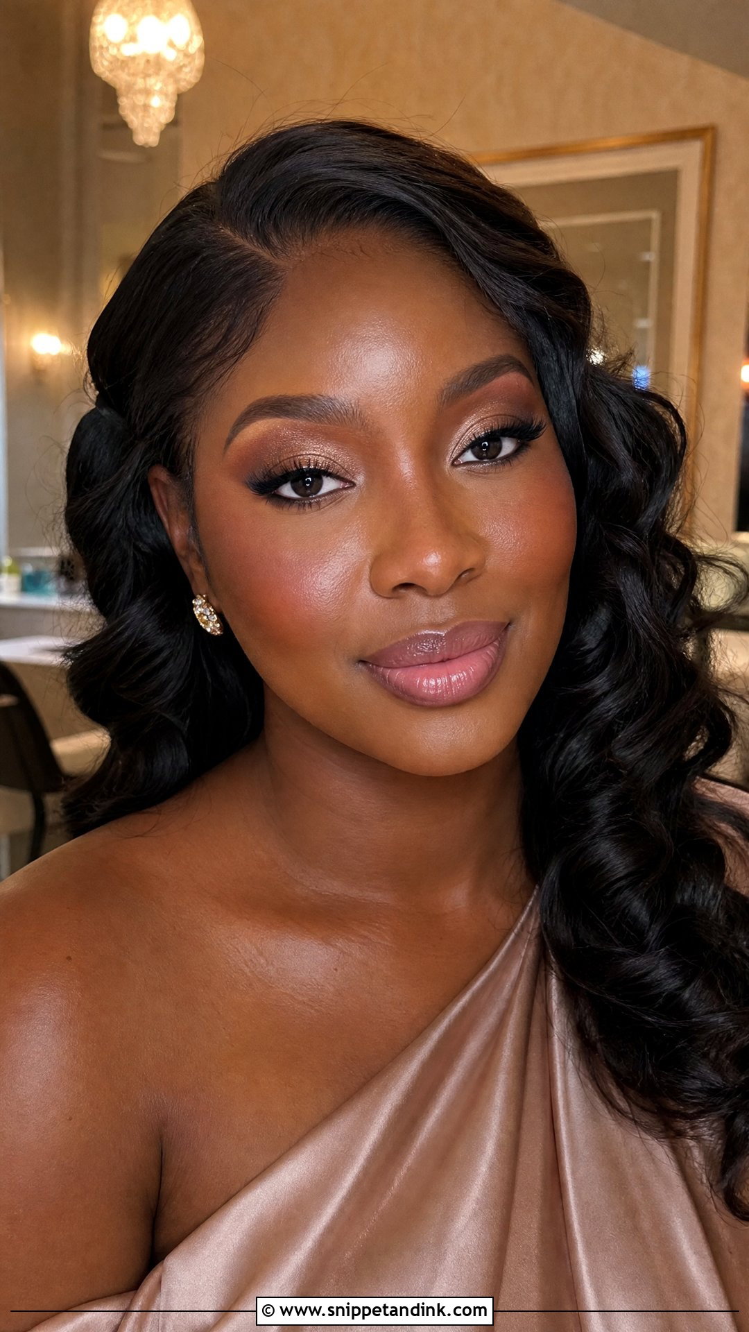 Nude Lip Bridesmaid Makeup - Snippet and Ink - 20 Bridal Party Bridesmaid Makeup Make Up Ideas