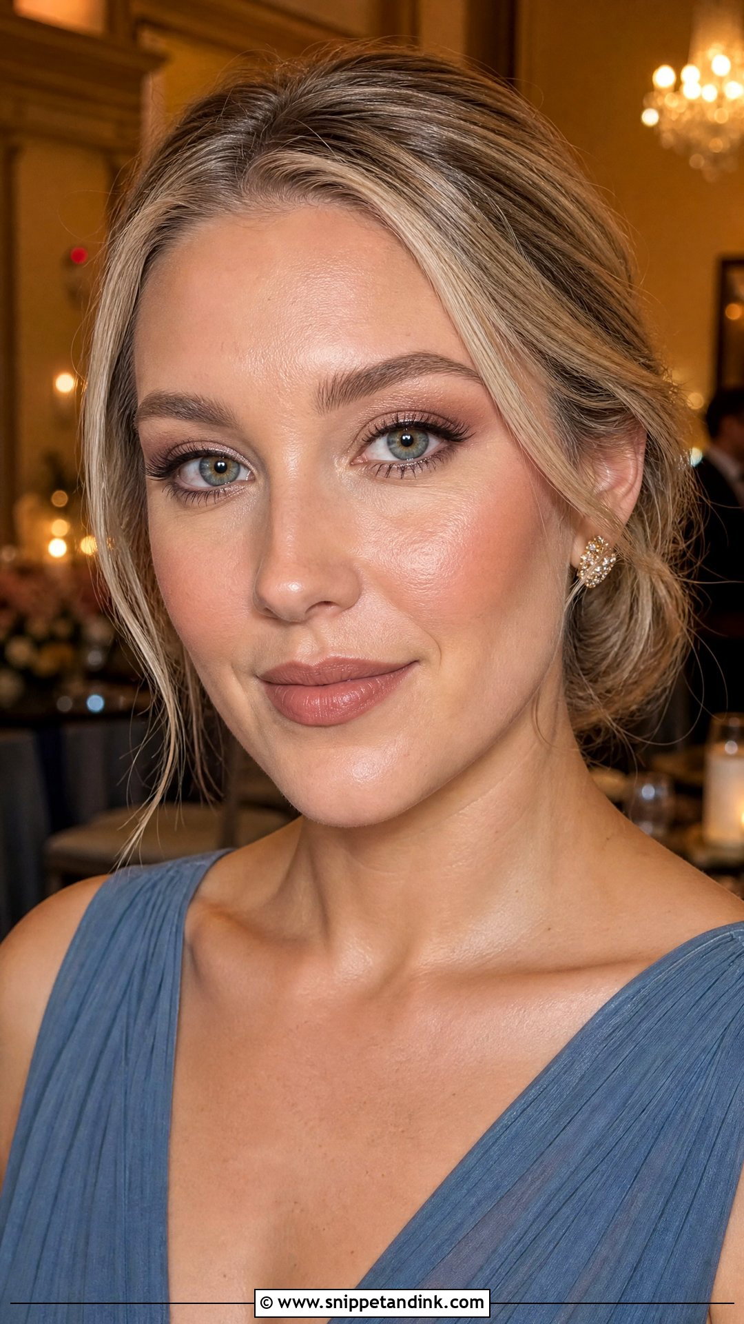 Nude Lip Fall Wedding Makeup - Snippet and Ink - 20 Natural Fall Wedding Makeup Ideas