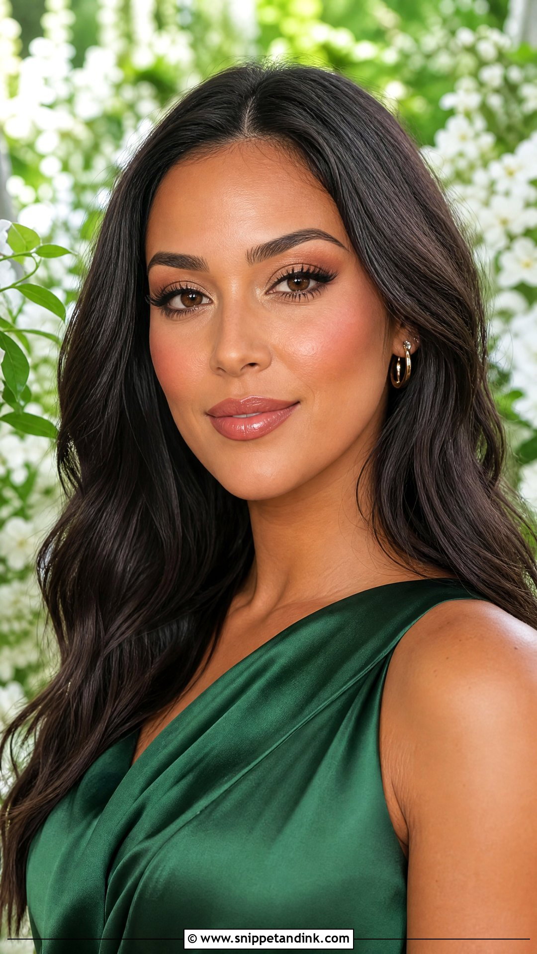 Nude Lip Spring Wedding Guest Makeup - Snippet and Ink - 20 Spring Wedding Guest Makeup Ideas