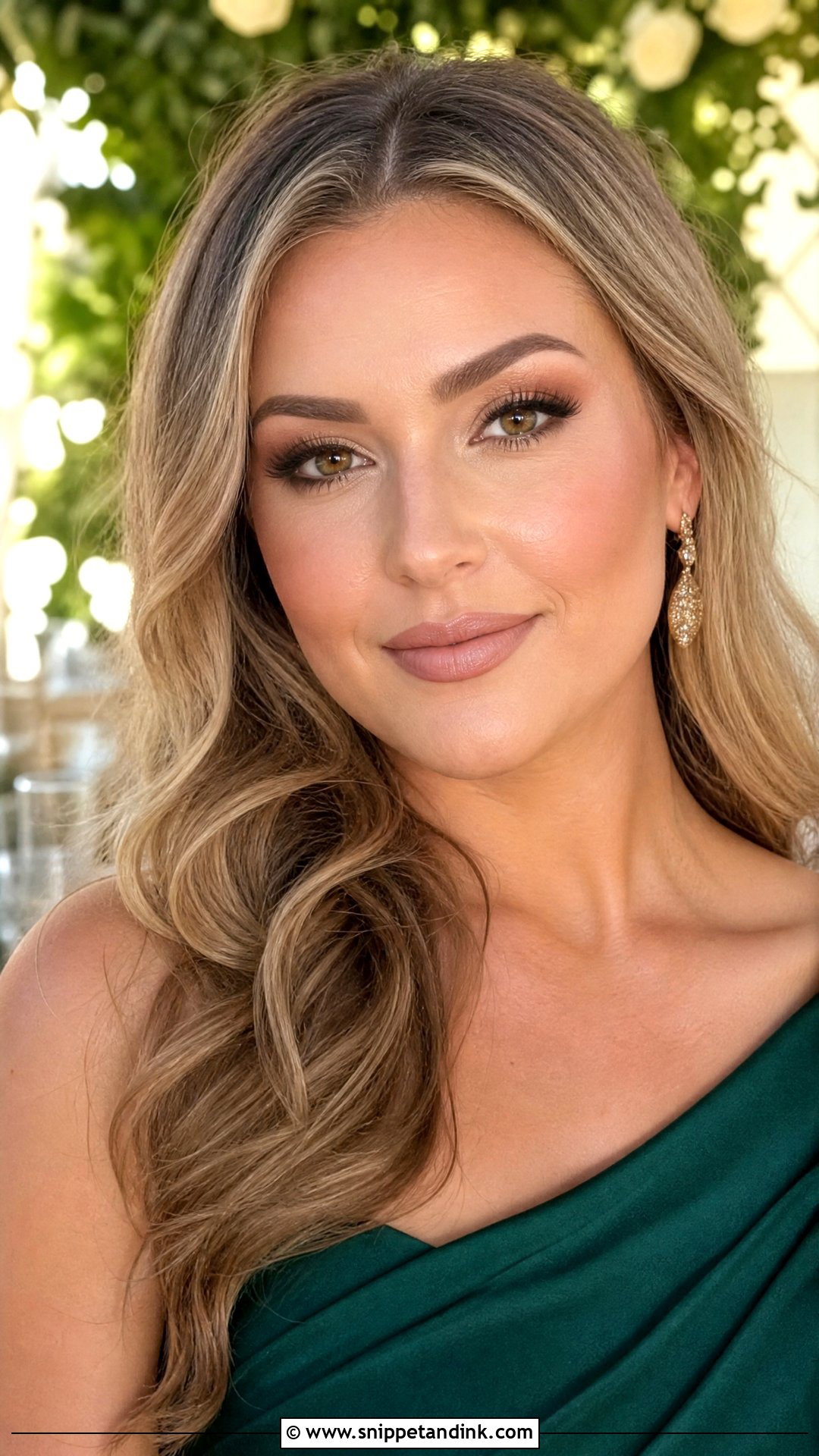 Nude Lip Summer Wedding Makeup - Snippet and Ink - 20 Summer Wedding Makeup Looks