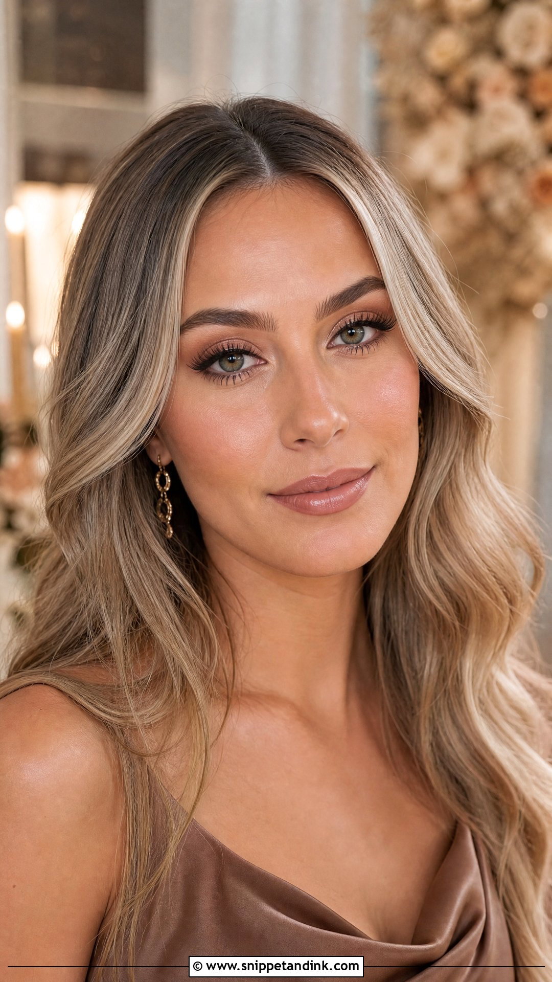 Nude Lip Wedding Guest Makeup - Snippet and Ink - 20 Easy Makeup for Wedding Guest Ideas