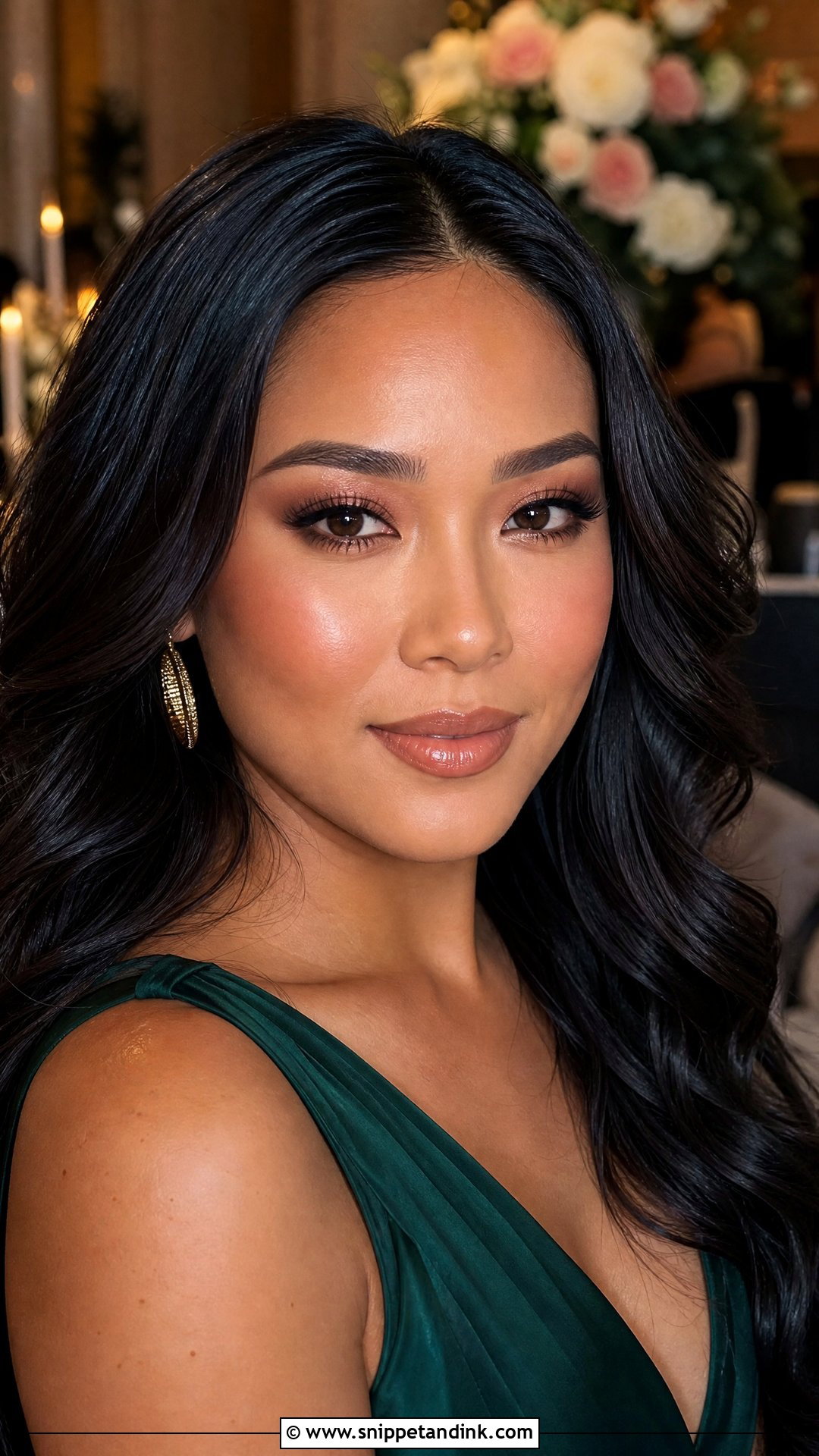Nude Lip Wedding Guest Makeup - Snippet and Ink - 25 Simple Wedding Guest Makeup Ideas